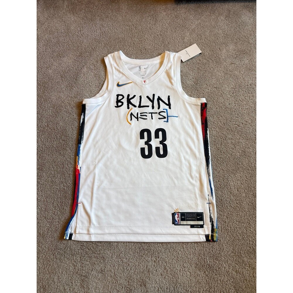 Nic Claxton Brooklyn Nets City Edition Nike NWT Men’s NBA Jersey Size Medium